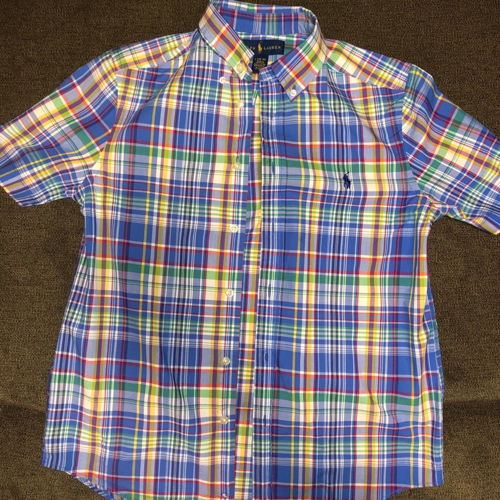 Ralph Lauren plaid polo - Picture 1 of 3